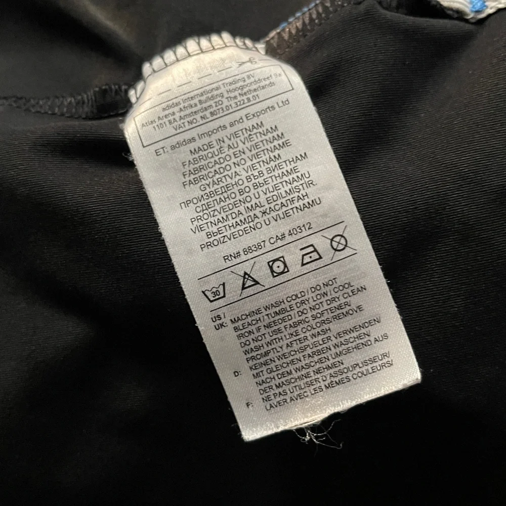 Adi Pure by adidas black polo shirt 2xl
